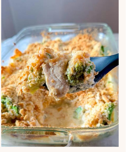 Broccoli Chicken Casserole - Rotisserie Chicken Style