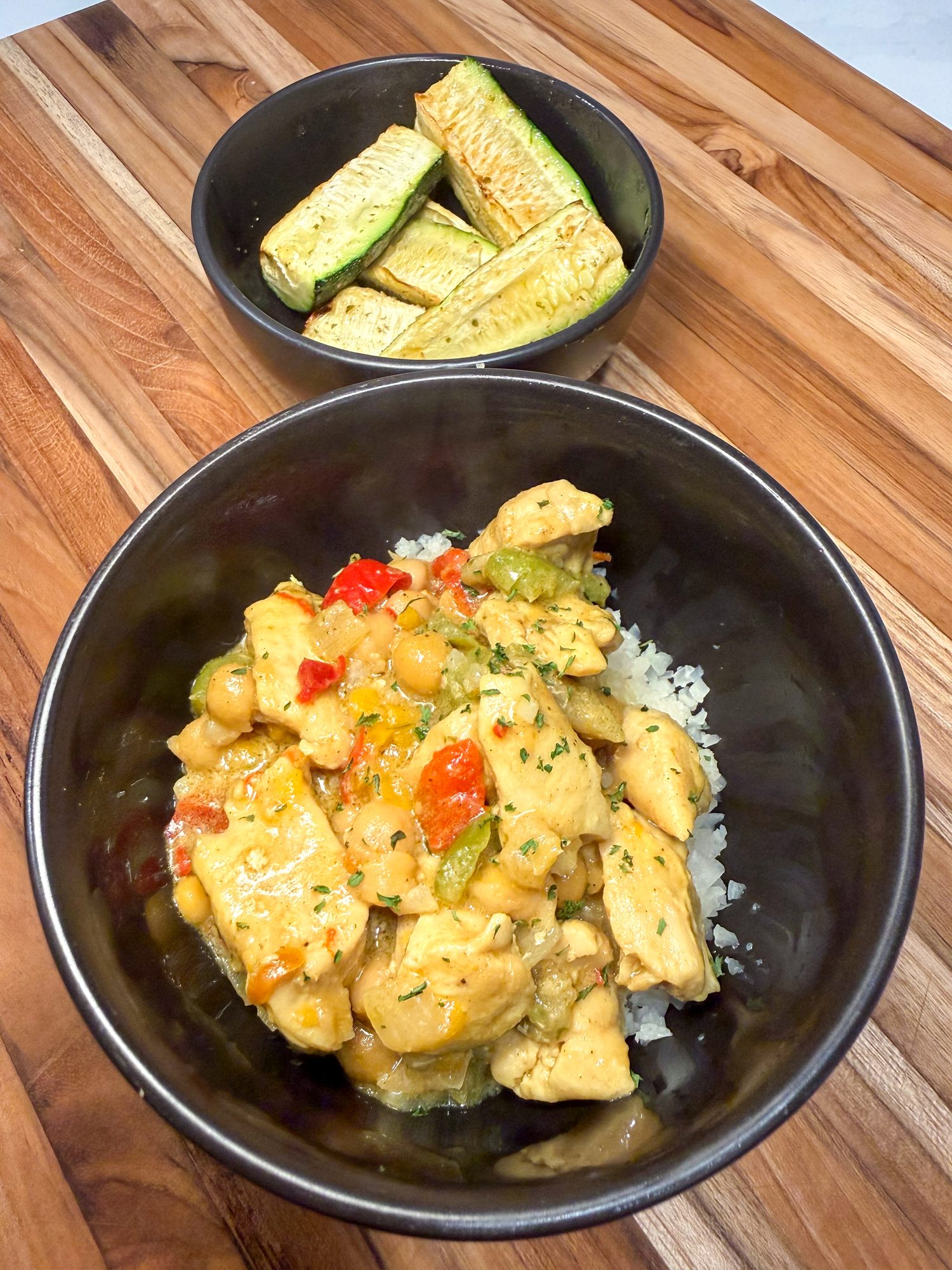 Chickpea Curry Chicken