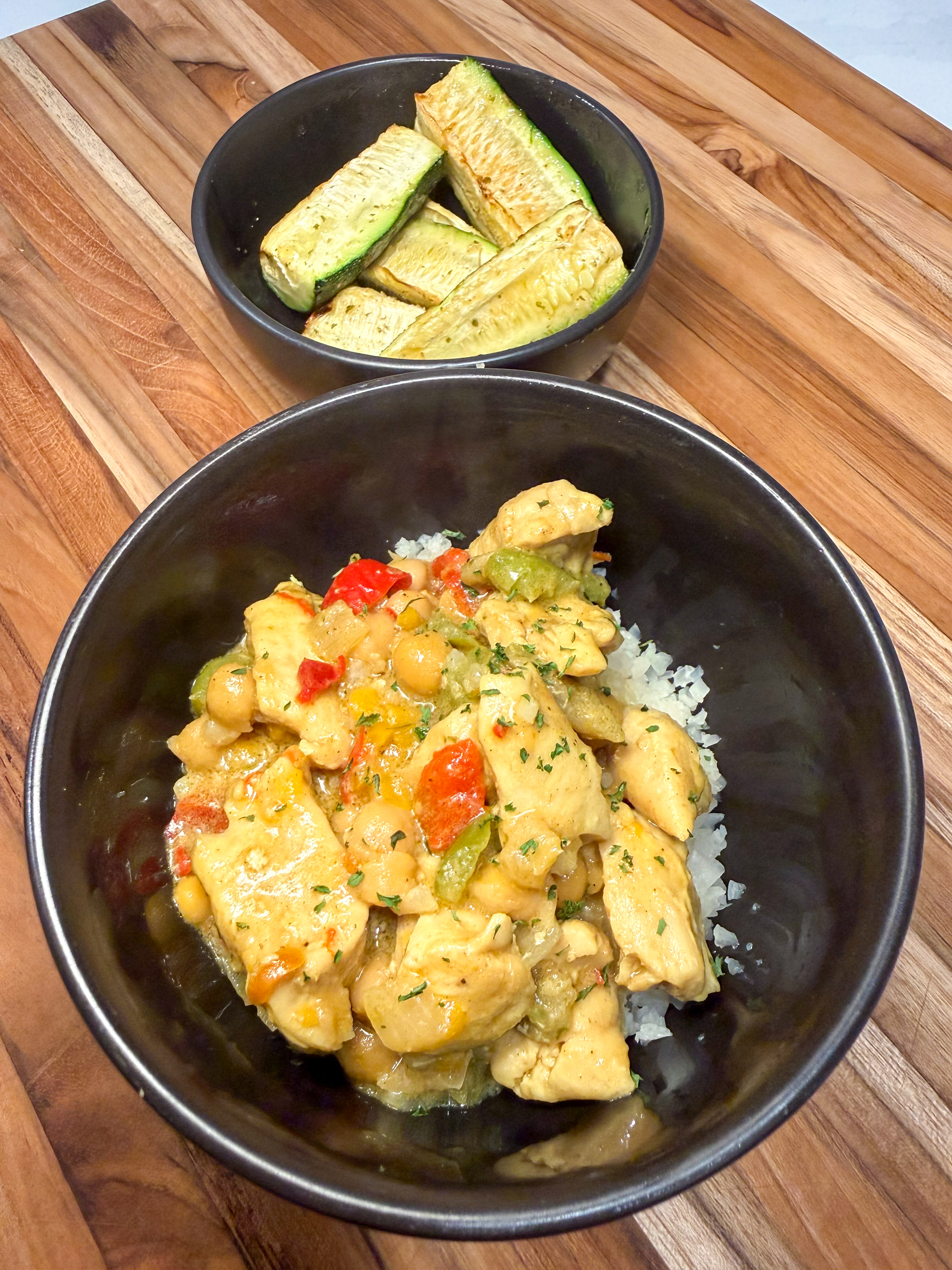 Chickpea Curry Chicken