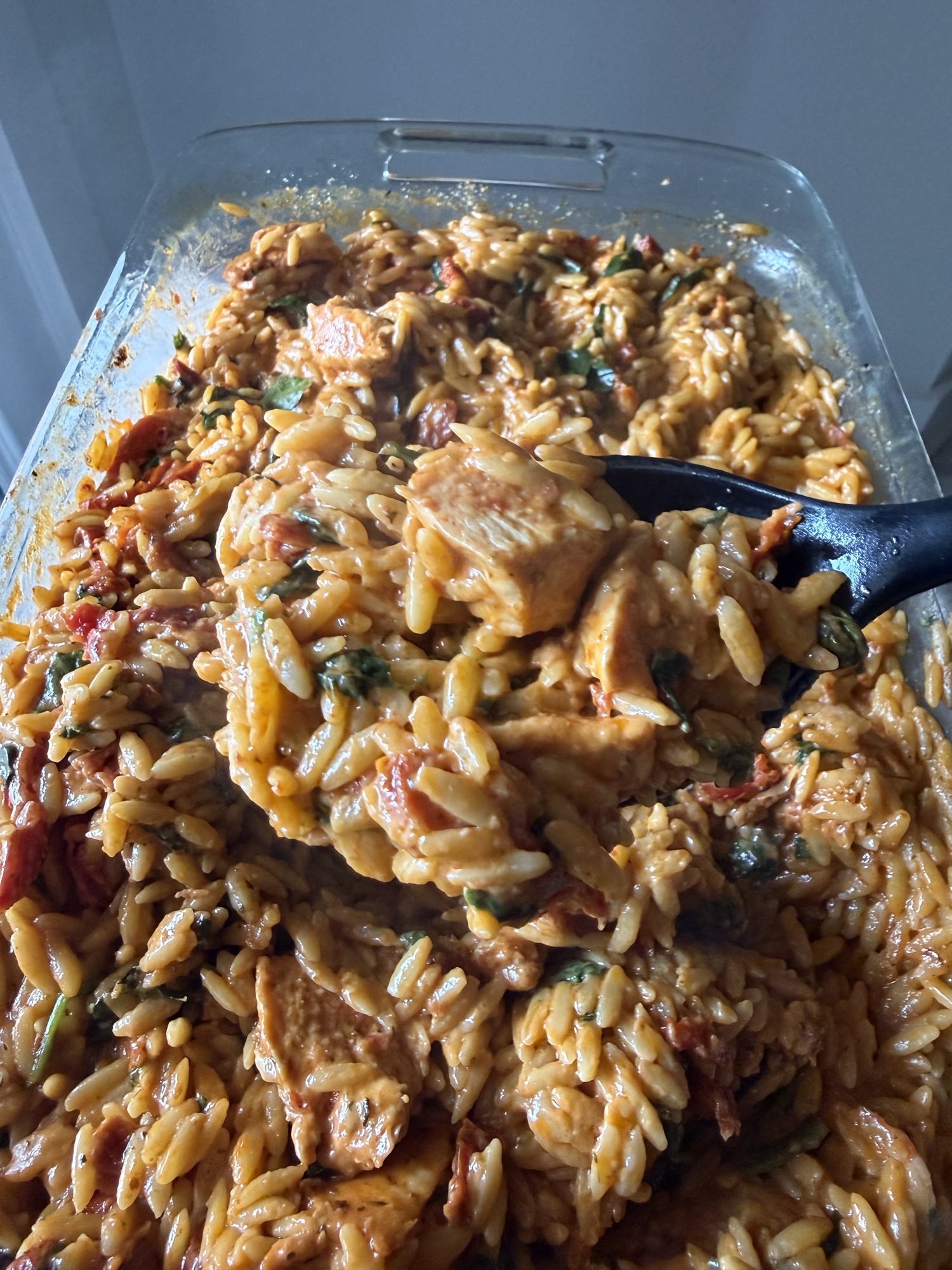 Chicken Orzo Bake