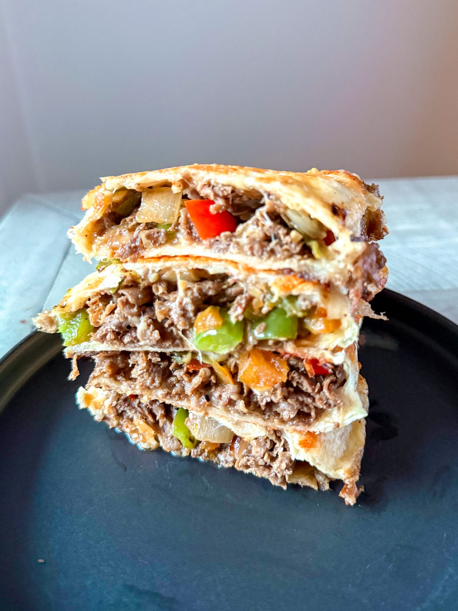 Philly Cheesesteak Quesadillas