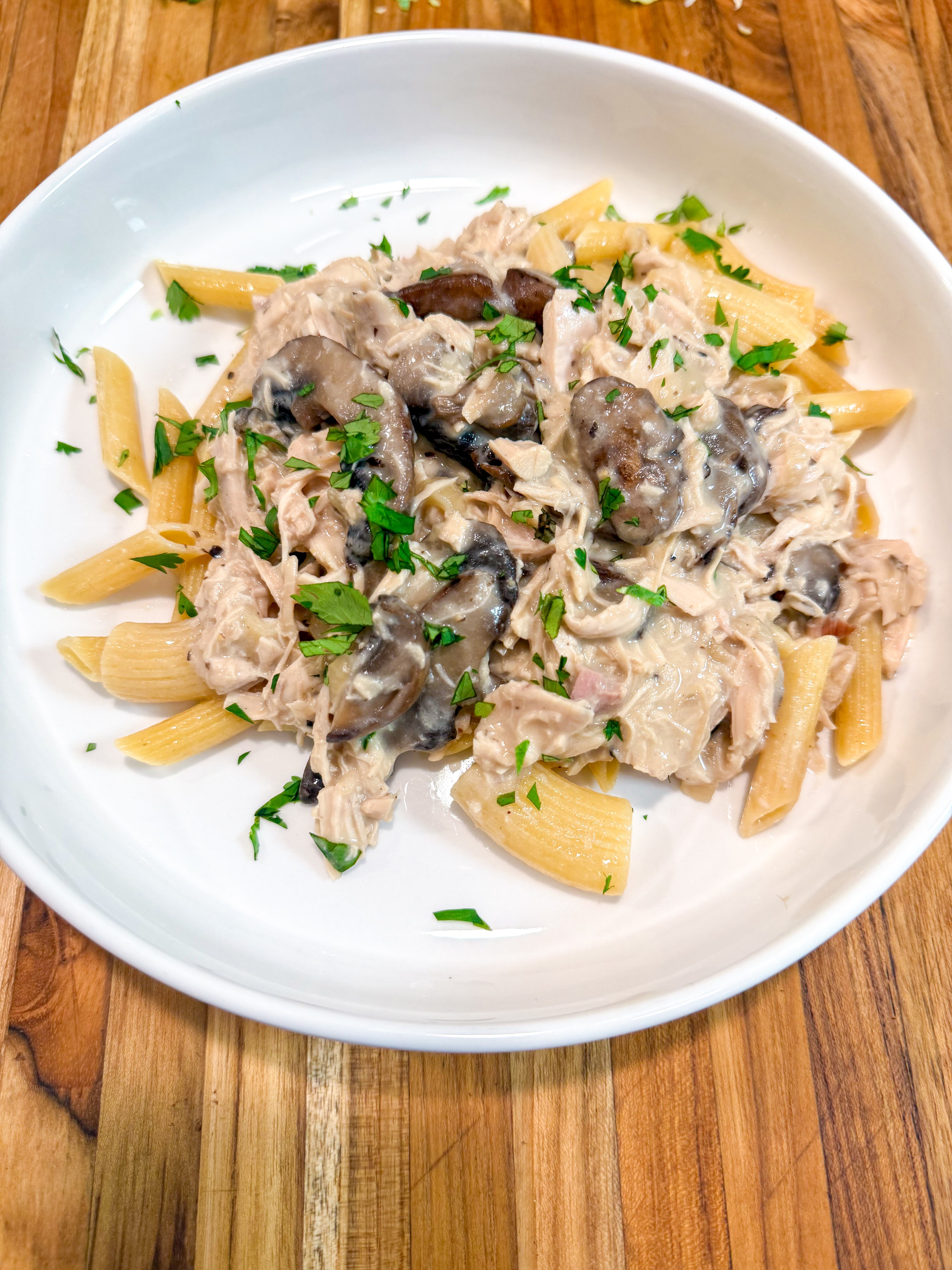 Rotisserie Chicken Stroganoff