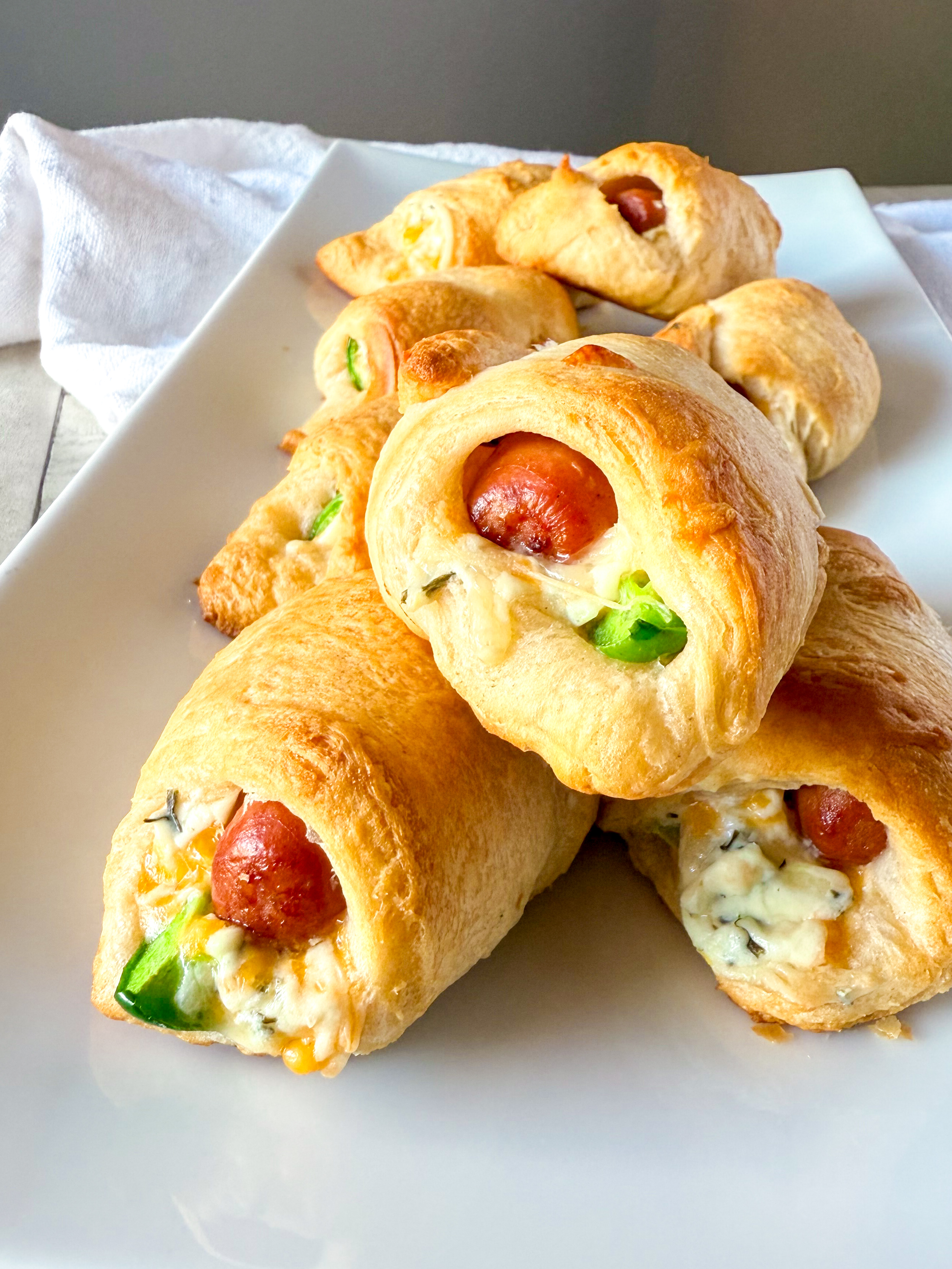 Jalapeno Popper Pigs in a Blanket