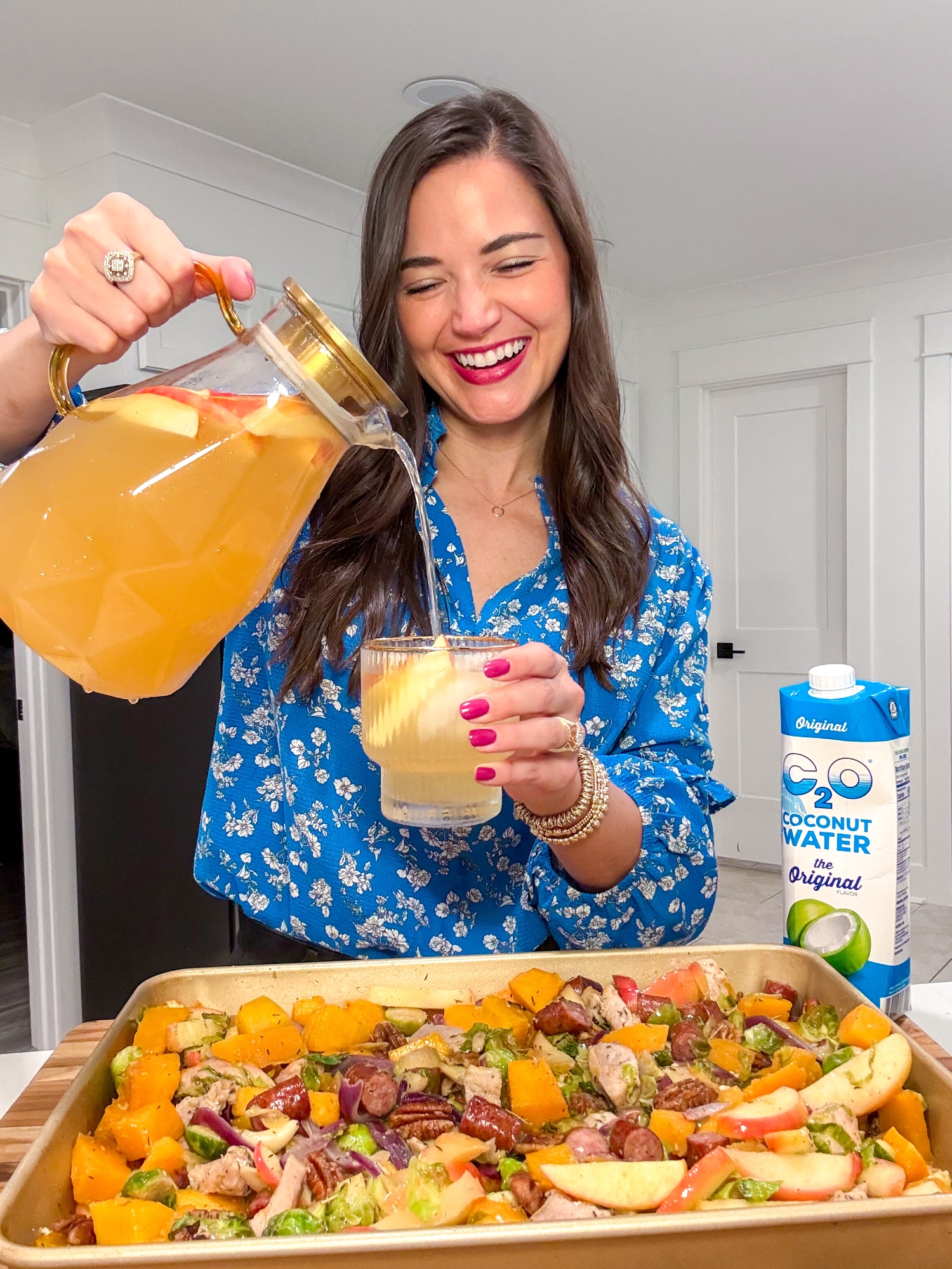 Sheet Pan Maple Rosemary Harvest with Apple Cider Coconut Water photo 2