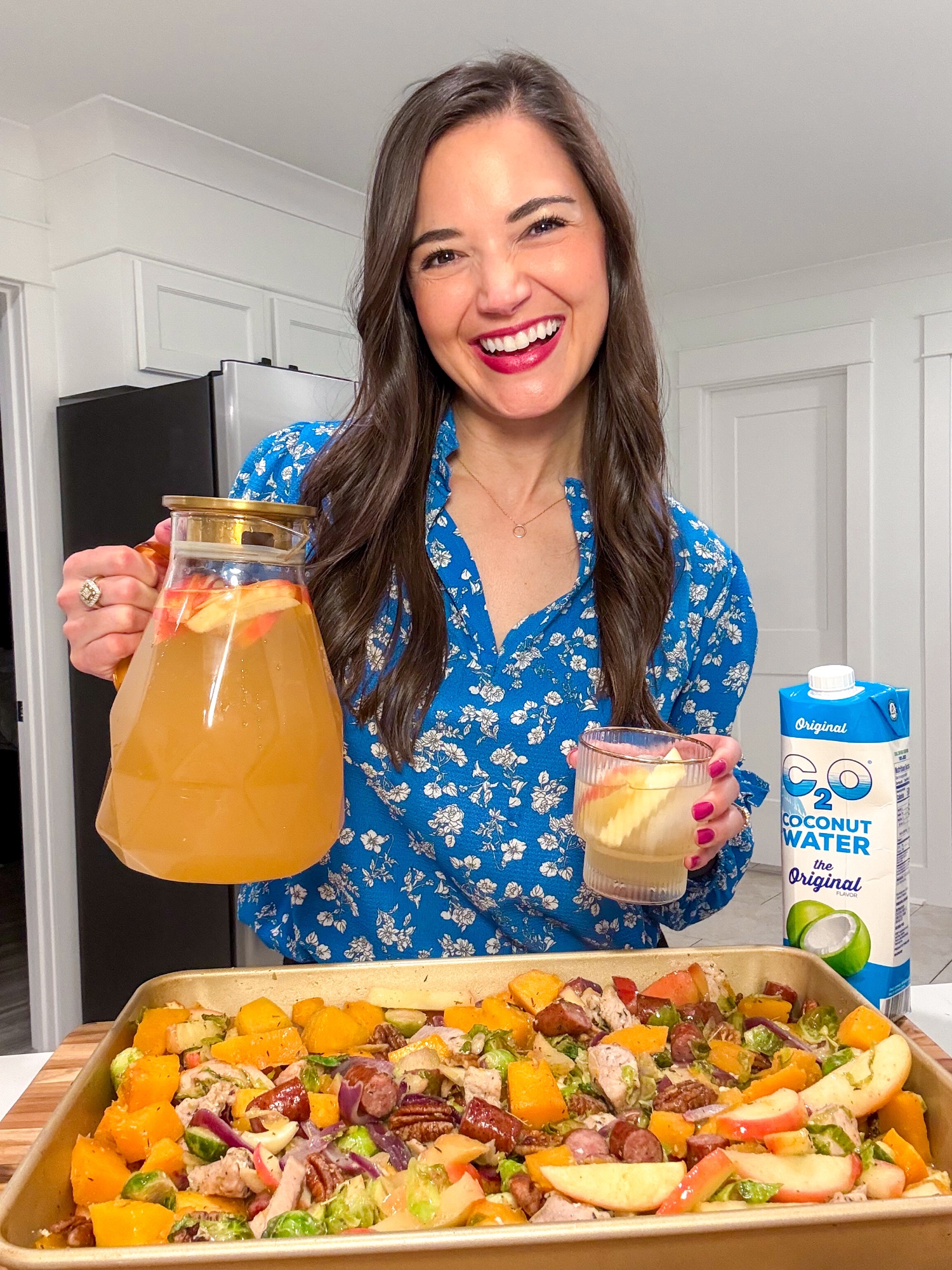 Sheet Pan Maple Rosemary Harvest with Apple Cider Coconut Water photo 3